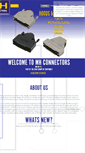 Mobile Screenshot of mhconnectors.com